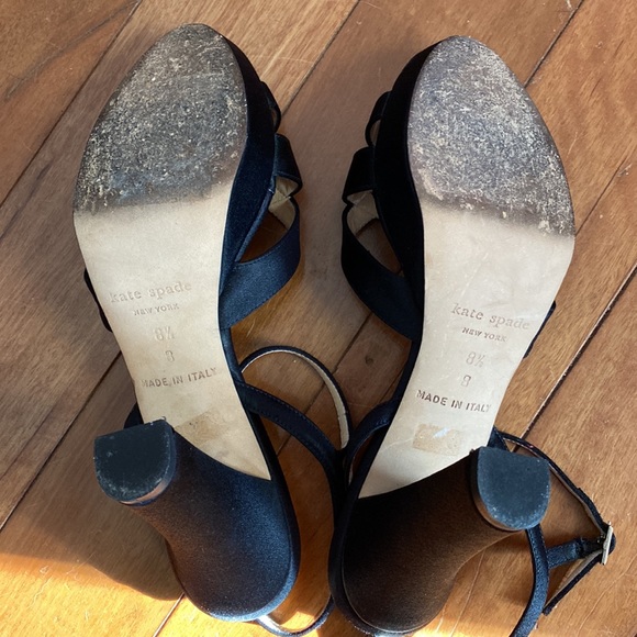 kate spade ankle strap sandal- near perfect condition! - Picture 6 of 7